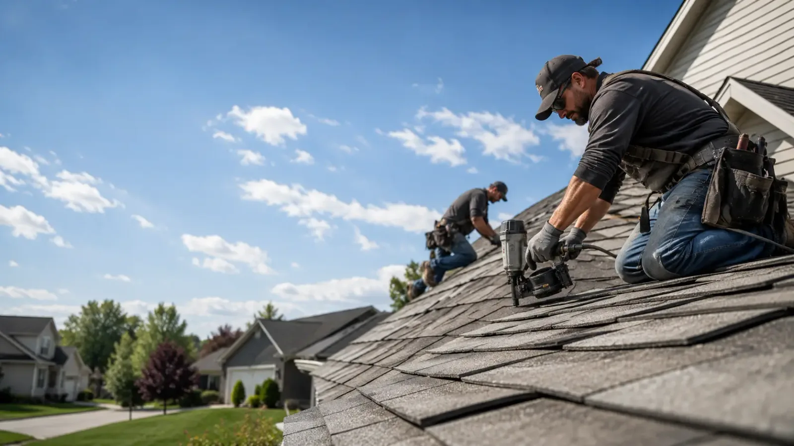 Storm Damage Roof Repair in Marshall, IL near me